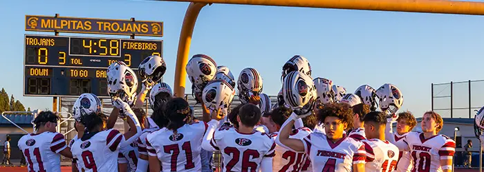 Fremont Firebirds Football Pregame banner