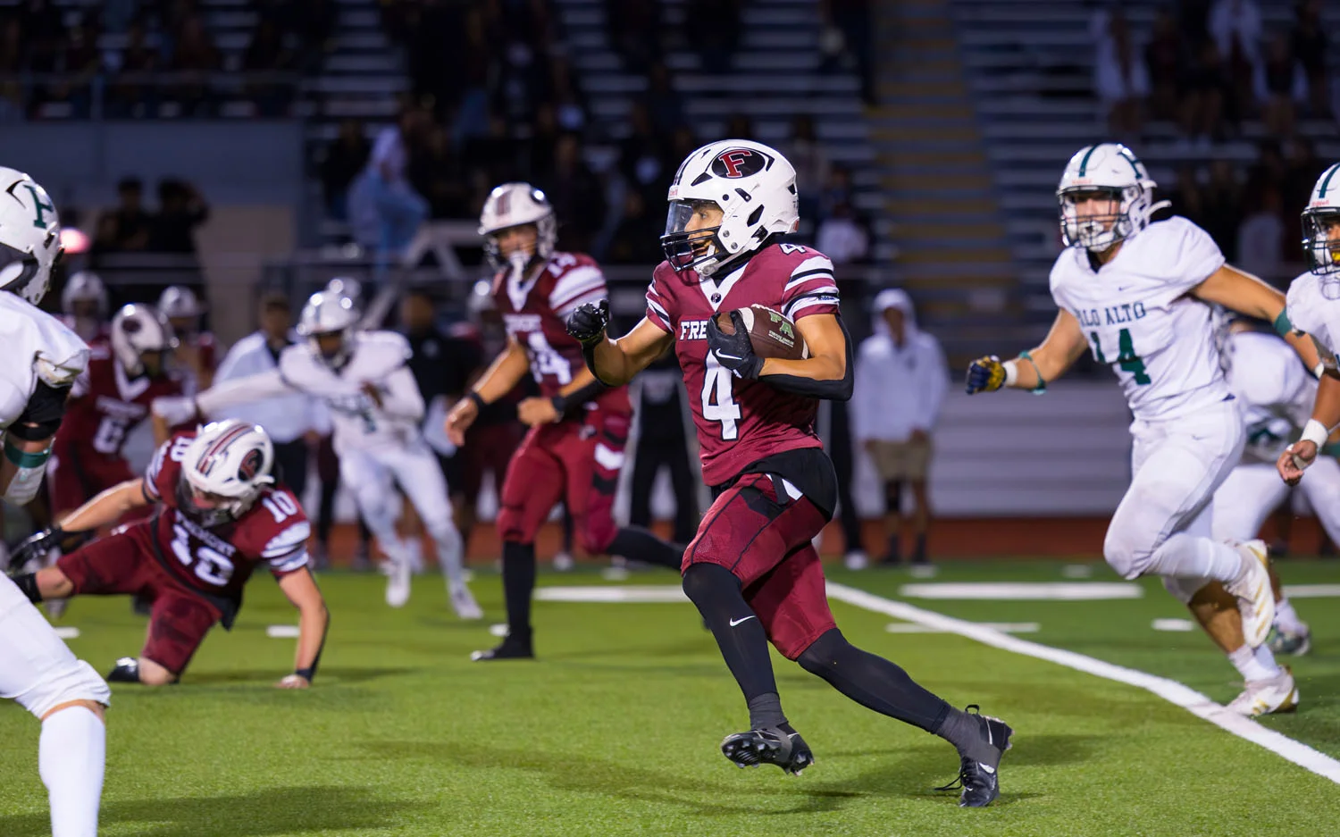 Ball Carrier looking for space to run