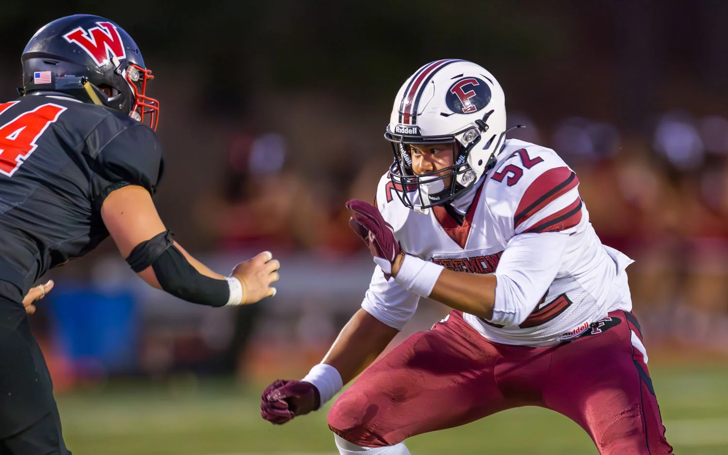 Blocking against the defense